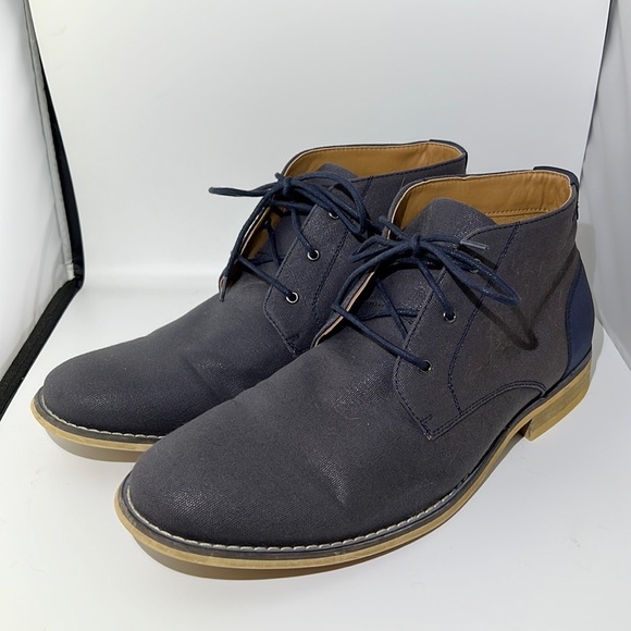 Hawker Rye blue chukka boots - Picture 1 of 6